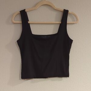 Fab'rik Cropped Square Neck Tank